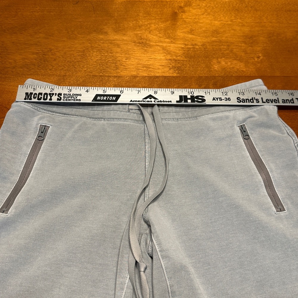 ALO Yoga Moto Jogger Sweatpants Women's Gray Zipper Pockets  Small - Picture 7 of 9